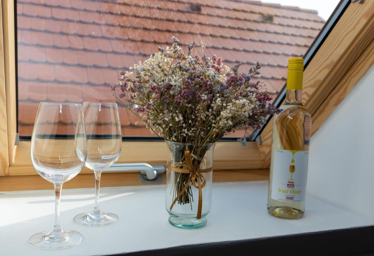 Takacs Pince Apartman Hajos Bagian luar foto